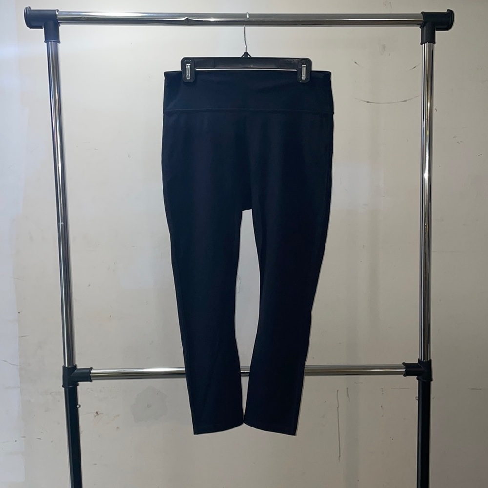 Fabletics 3/4 Length Black Leggings